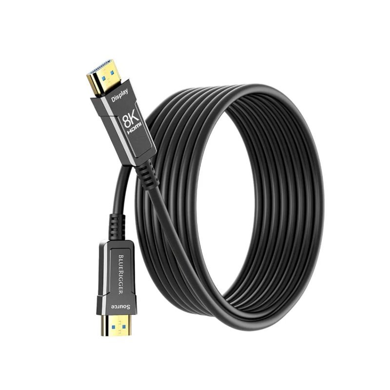 8K HDMI 2.1 Fibre Optic Cable – 50 ft (15 m)