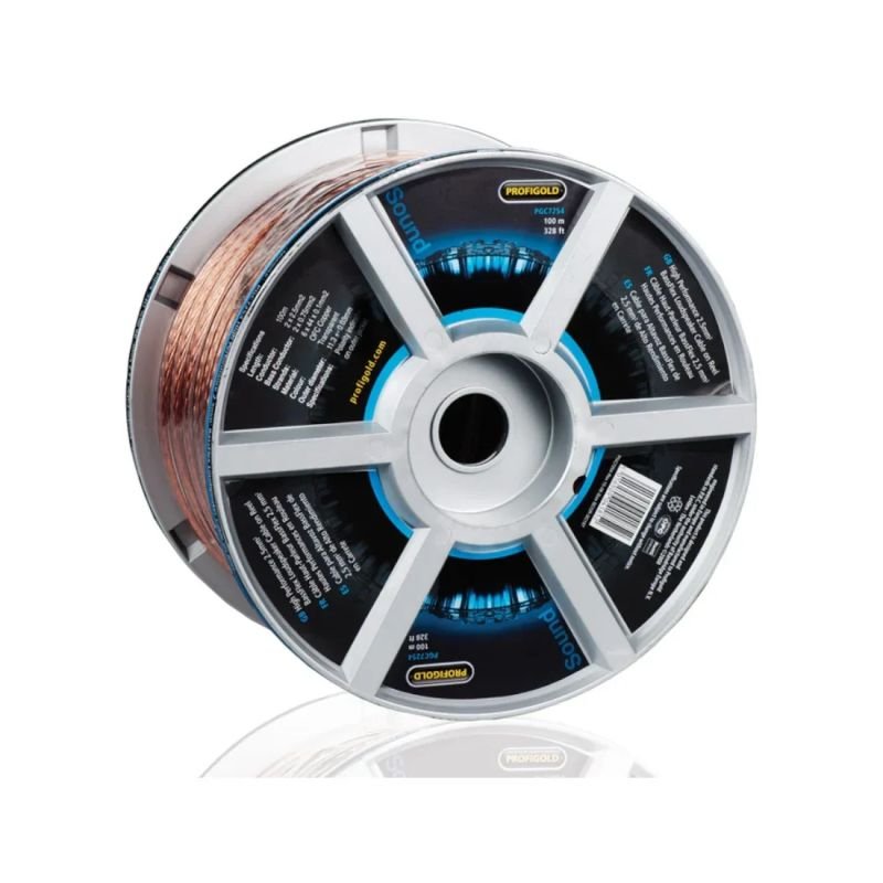 B.FLEX 2 × 2.5 mm² Speaker Cable Reel – 100 m